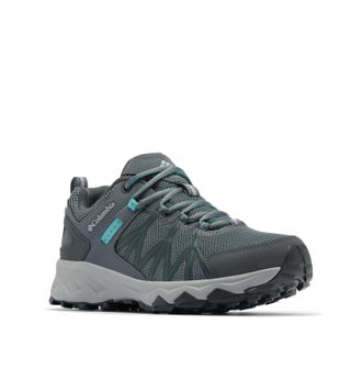 Columbia Womens Peakfreak 2 Outdry, Low Rise Trekking and Hiking Shoes, Graphite/Teal, 4.5 Regular