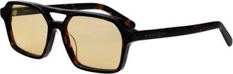 Maison Margiela LQH Zonnebril - unisex - Zonnebrillen - Bruin - 56 MM - Accessoires