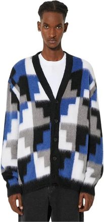Marcelo Burlon Uomo, Maglie, Multicolore, L, new