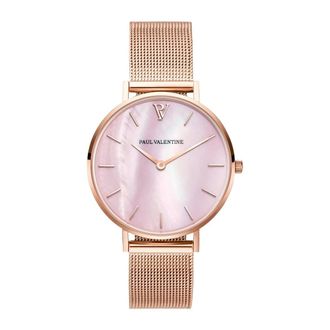Paul Valentine Horloges - Dames - Horloges - Geel - ONE Size - Accessoires
