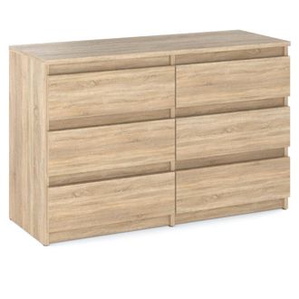 OEM Cassettiera hit A 6 Cassetti, 100 Cm, In Rovere Sonoma