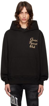 YZERR着用 AMIRI ブラック スウェット トレーナー YZERR着用 AMIRI ブラック スウェット トレーナー