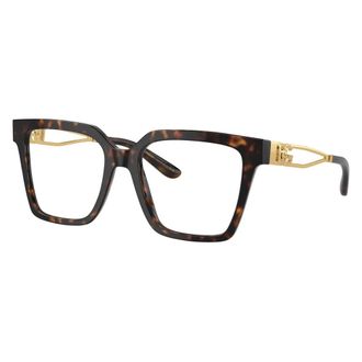 Dolce & Gabbana Glasses, unisex, Brown, Size: 53 MM 0Dg3376B