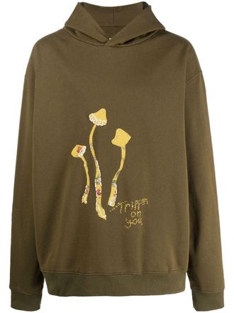 Maison Margiela Mushroom Hooded sweatshirt - Green