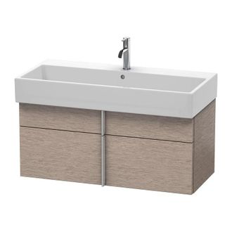Duravit Duravit Vero Air Mueble De Pared 98,4 X 43,1 Cm, 1 Caj&oacute;n, 1 Extra&iacute;ble, Para Vero Air 235010, Color (frente/cuerpo): Roble Cachemir Chapa De Madera Aut