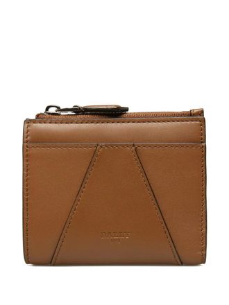 Bally Portafoglio Axel con zip - Marrone