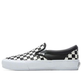 Vans Classic Slip-On VLT LX Woven Checker - Black White VN0A5JJ19JA