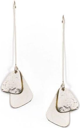 Matr Boomie Iyla Geometric Threader Earring in Silver at Nordstrom
