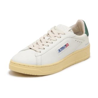 Autry Dallas Low WO Vintage Effect - female - Autry - Sneakers - White - 6 UK - Shoes