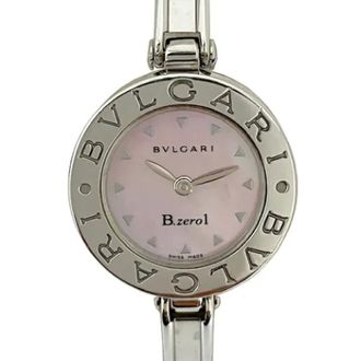 Bulgari Pre-owned Watches, female, Pink, Size: ONE SIZE Pre-owned Stainless Steel watches