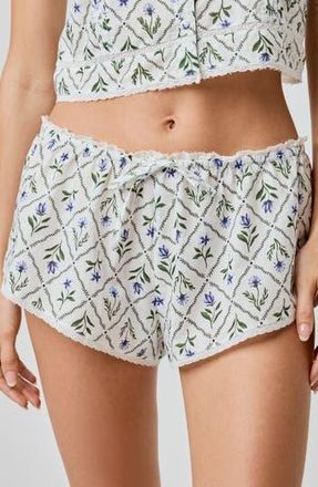 Florence By Mills Lace Trim Shorts in Marbella Floral at Nordstrom Rack, Size Xx-Small