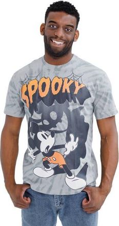 Disney Pixar Short Sleeve T-Shirt in Mickey Ghost Grey at Nordstrom, Size Xx-Large