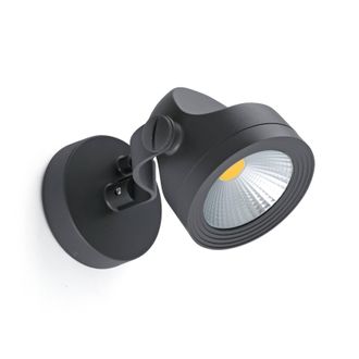 Netlighting Alfa LED Outdoor Wall Spotlight Dark Grey IP65
