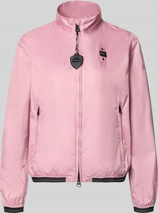 Blauer Jacke mit Zweiwege-Rei&szlig;verschluss Modell ANNABEL in Altrosa, Gr&ouml;&szlig;e XS