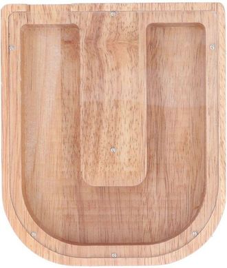 OEM Hucha Transparente Personalizada Con Letra De Madera Para Ni&ntilde;os - Hucha Educativa