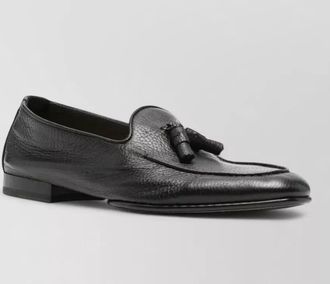 Doucal's leather tassel loafers