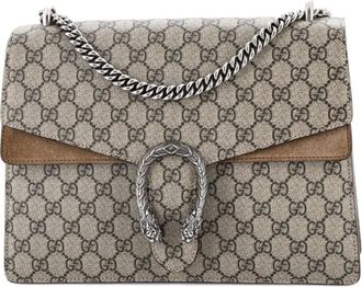 Gucci Dionysus Bag GG Coated Canvas Medium shoulder bag - Bruin