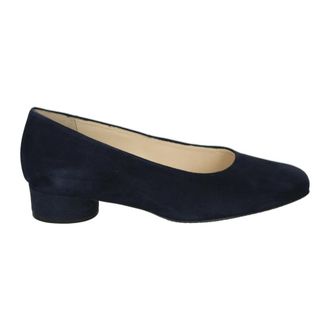 Hassia Blauwe Su&egrave;de Pumps - Dames - Pumps - Blauw - 37 EU - Su&egrave;de - Schoenen