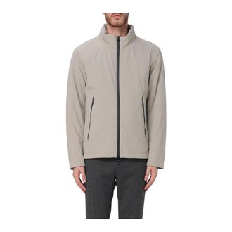 People of Shibuya Light Jackets, male, Beige, 4XL, ZipUp High Neck Jacket