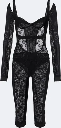 The Attico Lace jumpsuit