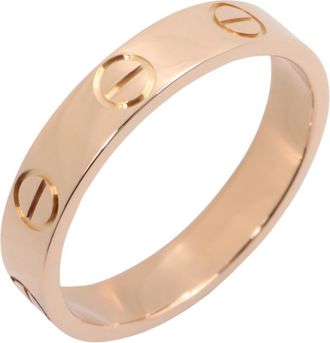 Cartier Gold Pink Gold (18K) Band Ring (Pre-Owned)