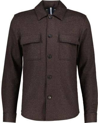 Profuomo Sovracamicia lavorata a maglia - - Jackets - Uomo - Marrone - 2XL