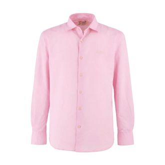 MC2 Saint Barth Casual Shirts, male, Pink, Size: XL Shirt