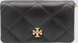 Tory Burch Black Leather Kira Crossbody Bag