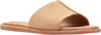 Clarks Karsea Mule Suede Sandal