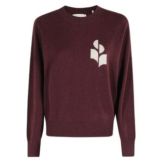 Isabel Marant Truien & Vesten, Dames, Bruin, 2Xs, Khaki Longsleeve Jersey met Logo