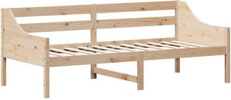 vidaXL Sof&aacute; Cama Sin Colch&oacute;n Madera Maciza De Pino 80x200 Cm Vidaxl