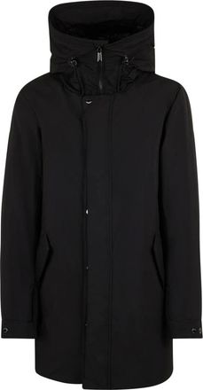 Moorer Heren, Mantels, Zwart, Maat: XL