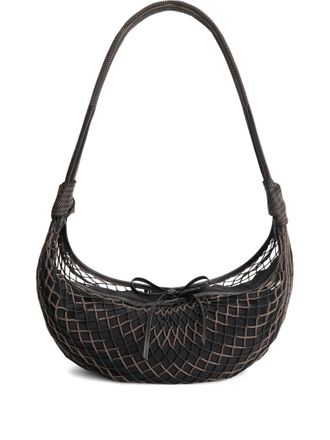 Christophe Lemaire x Filt Croissant schoudertas - Zwart