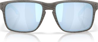 Oakley Prizm Deep H2O 61mm Rectangular Sunglasses in Light Wood at Nordstrom