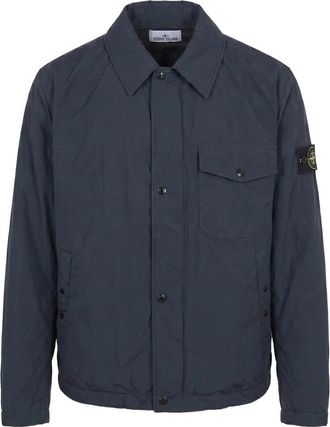 Stone Island Logo-patch Button-fastening Jacket