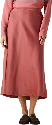 Inwear Rokken, Dames, Roze, M, Polyester, Dames Rokken Zilkyiw Skirt