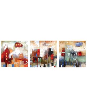 Ready2HangArt Ready2hangart Abstract 3-Piece Wrapped Canvas Wall Art By Tristan Scott