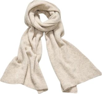 Transit Par-Such Winter Scarves, female, White, ONE SIZE, Alpaca-Wool Knit Scarf