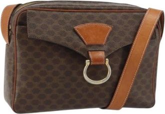 Celine Pre-owned Cross Body Bags, female, Brown, Size: ONE SIZE Pre-owned Plastic Cross Body Bag