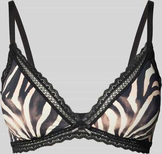 HUGO BOSS BH mit Spitzenbesatz Modell UNIQUE in Black, Gr&ouml;&szlig;e XL