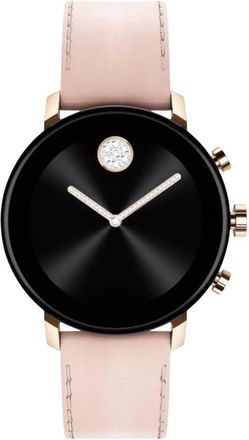Movado Connect Black Dial Ladies Watch 3660023