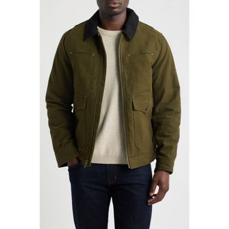 Pendleton Carson City Cotton Canvas Ranch Jacket in Dark Olive at Nordstrom, Size Xx-Large
