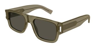 Saint Laurent SL 659 003 Mens Sunglasses Brown Size 55 - Free RX Lenses - Free RX Lenses