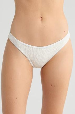 Good American Always Fits Bikini Bottoms in Cloud White001 at Nordstrom Rack, Size Xx-Large/xxx-Large