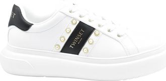 Twinset Mujer, Zapatos, Blanco, Talla: 36 EU