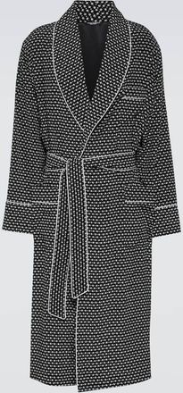 Dolce & Gabbana Printed silk robe
