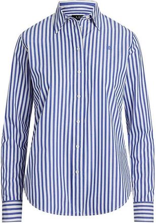Ralph Lauren Blouse - Dames - Overhemden - Blauw - S - Overhemden