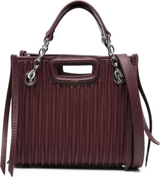 Maje Borsa tote trapuntata - Rosso