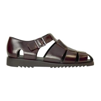 Paraboot Flat Sandals, male, Brown, Size: 12 US Pacific Sandal