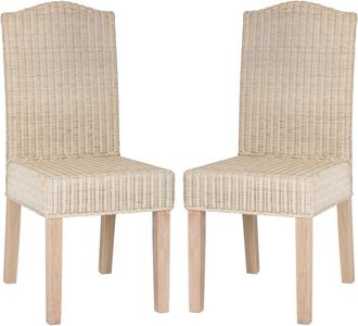 Safavieh Odette Wicker Dining Chair